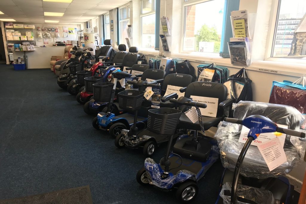 second hand mobility scooters